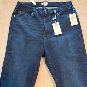 Good American Women’s Size 15 Sculpting Dark Denim Jeans